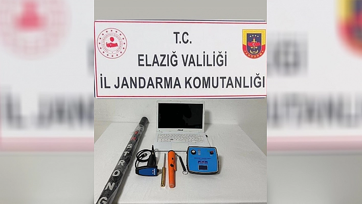 'Hazine avcıları' Elazığ'da yakalandı