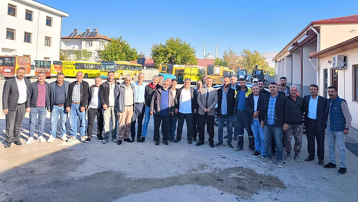 Hizmet-İş Sendikası Elazığ Şube Başkan Adayı Ertürk, saha çalışmalarını sürdürüyor