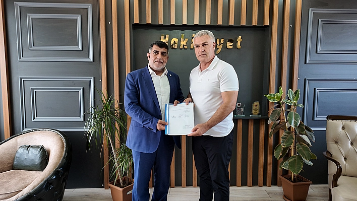 HÜDA PAR Elazığ İl Başkanı Suiçer'den Hakimiyet'e ziyaret