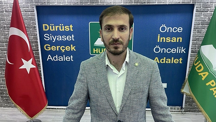 HÜDAPAR İl Başkanı Kavaklı, Gündeme Dair Açıklamalarda Bulundu