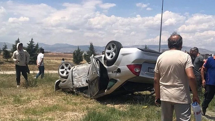 Hurdaya Dönen Araçtan Sağ Çıktı