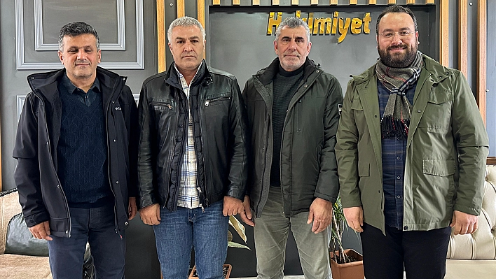 İHH Elazığ il yönetim kurulu üyelerinden gazetemize ziyaret