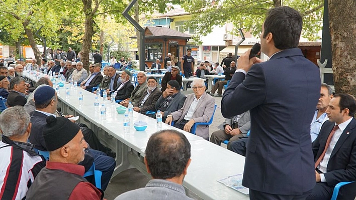 İl Başkanı Akın, Karakoçan İlçesini Ziyaret Etti