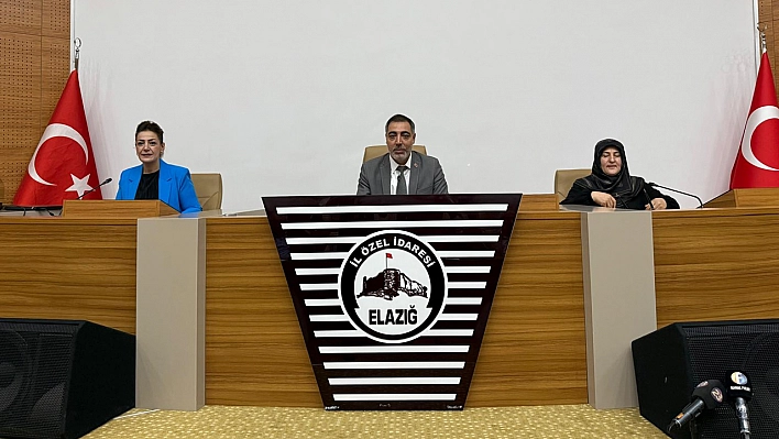 Elazığ İl Genel Meclisi eylül ayı oturumları sona erdi