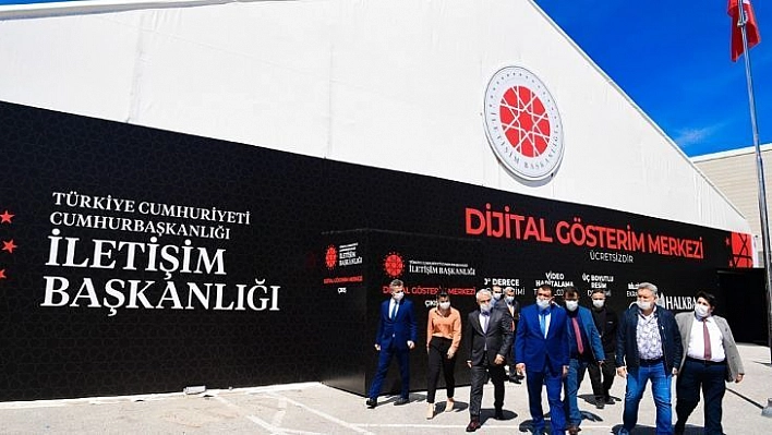 İletişim Başkanlığı Dijital Gösterim Merkezi bir yıl boyunca açık kalacak