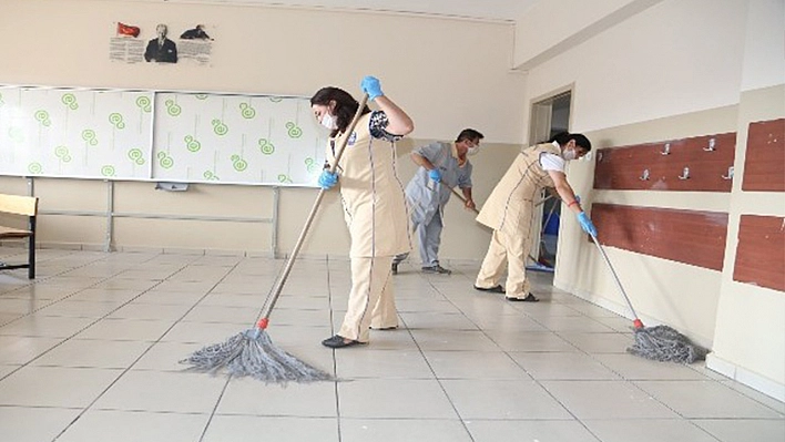 İşgücü uyum programında temizlik personeline yeni ücret düzenlemesi getirildi