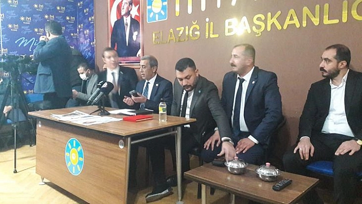 İYİ Parti Elazığ Gençlik Kolları Teşkilatında Nöbet Değişimi