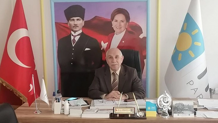 İYİ Parti Elazığ İl Başkanı Gürgözeler'den 18 Mart Mesajı