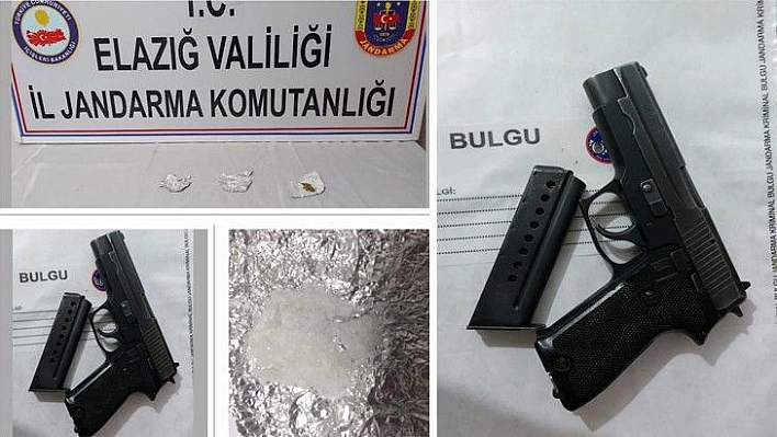 Jandarmadan önleyici tedbir, 3 şüpheli yakalandı, silah ve uyuşturucu ele geçirildi