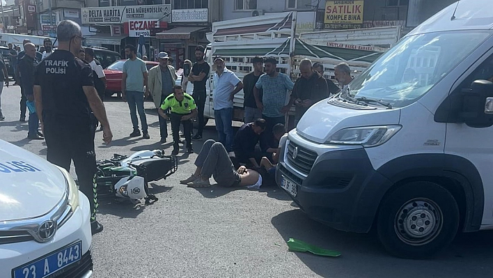 Karakoçan'da korkutan kaza