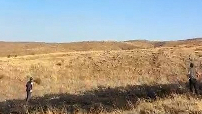 Karakoçan'da yangın