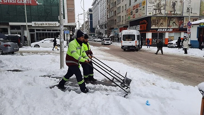 Karla Mücadelenin Kahramanları 24 Saat Görev Başında