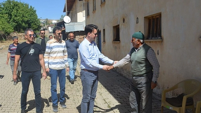 Kaymakam Gürses vatandaşlarla bir araya geldi