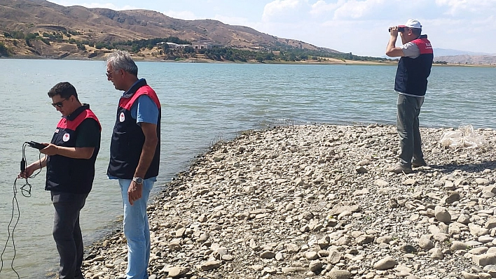 Keban baraj Gölü'nde drone destekli balıkçılık denetimi