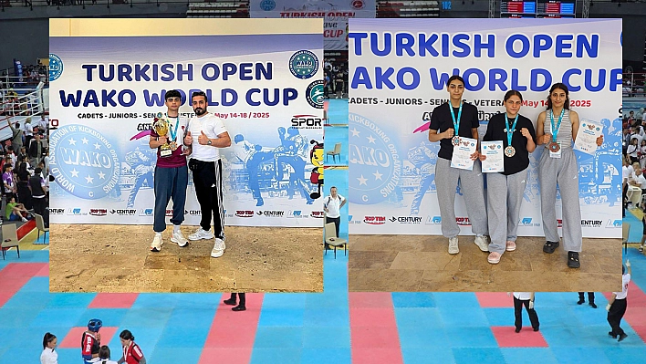 Kickboks Dünya Kupası'nda sporcularımızdan büyük gurur