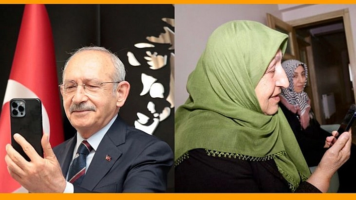 Kılıçdaroğlu, Şehit Annesi Hüsna Göl ile Görüştü