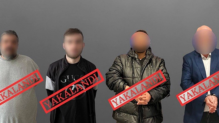 Kırmızı bültenle aranan 4 şahıs yakalanarak Türkiye'ye iade edildi
