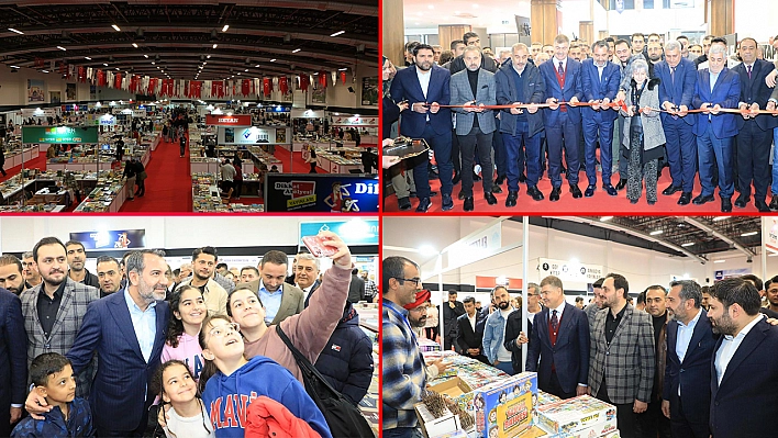 Kitap fuarına yoğun ilgi