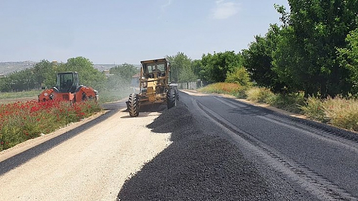 Kızılay Mahallesi'ndeki Asfalt Çalışmaları Devam Ediyor