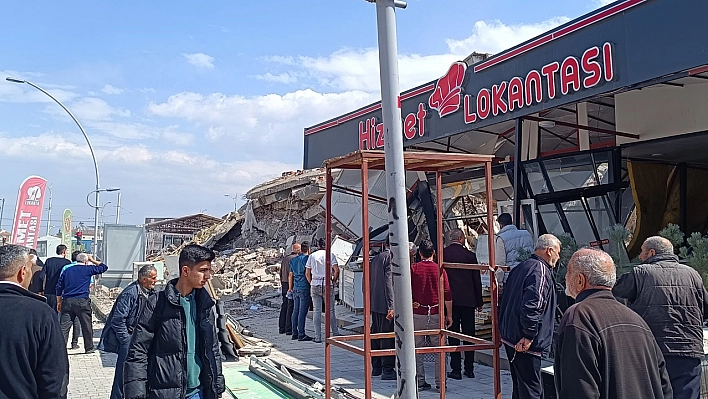 Kontrollü Yıkımda Sağlam İşyeri Zarar Gördü