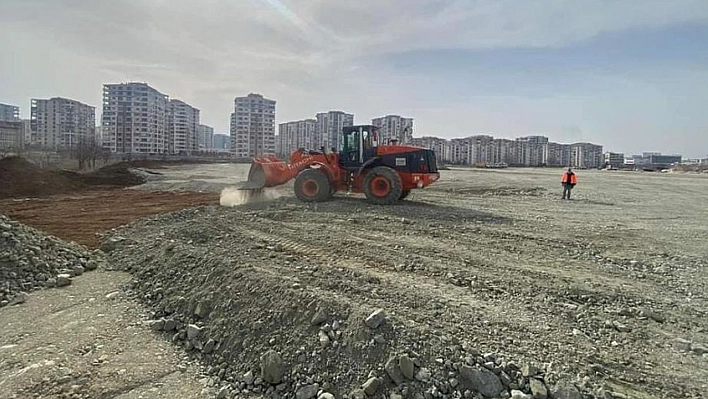 Kovancılar'dan Malatya'da konteyner kent kurulumuna destek