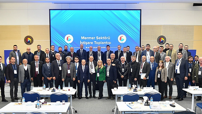 Madencilik sektörünün sorunları TOBB'da masaya yatırıldı