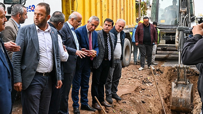 Malatya Büyükşehir Belediyesi altyapı çalışmalarına aralıksız devam ediyor