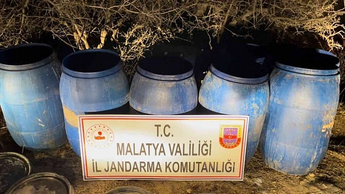 Malatya'da yakalandı, tam 2 bin litre...