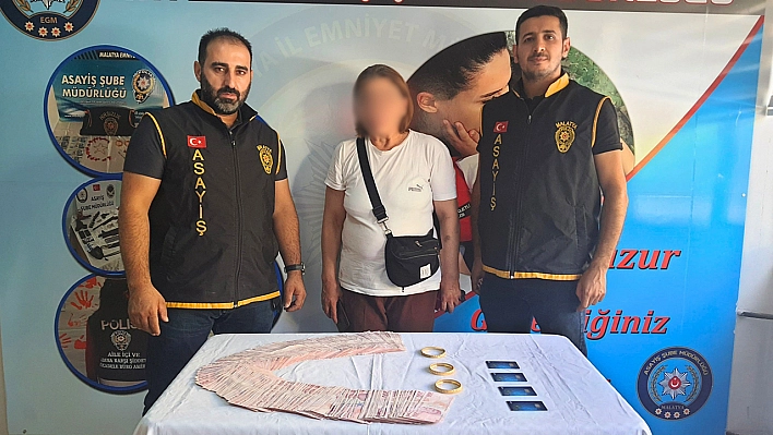 Malatya'da 200 bin TL'lik vurgun polise takıldı