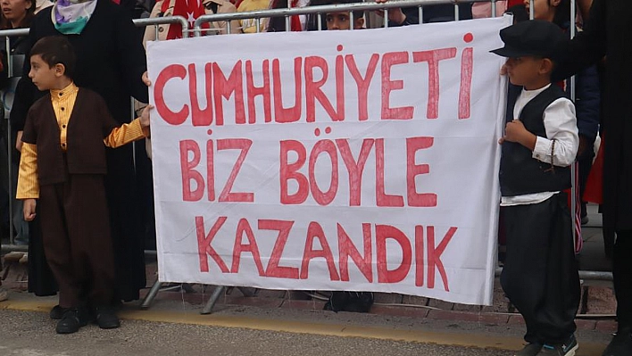 Malatya'da 29 Ekim kutlamaları: Hem gurur hem umut