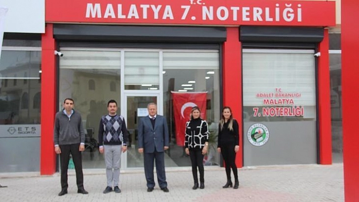 Malatya'da 7'nci noter açıldı