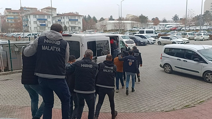 Malatya'da bir yılda 376 kilo uyuşturucu ele geçirildi