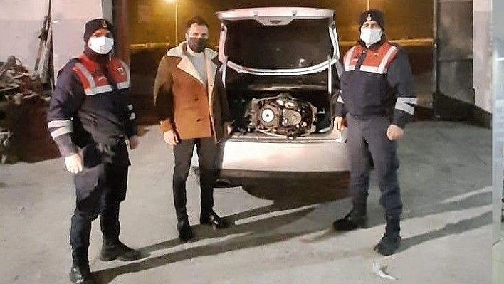 Malatya'da çalındı, Elazığ'da bulundu