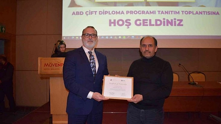 Malatya'da çift diploma heyecanı