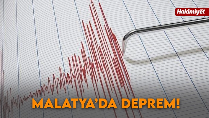 Malatya'da Deprem!