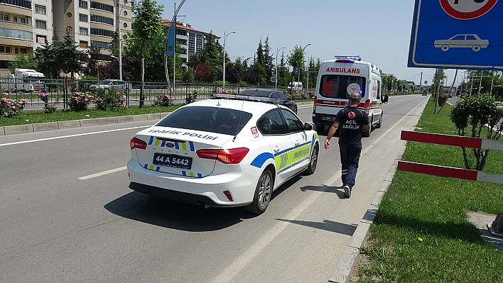 Malatya'da eşi ile tartışan kadın seyir halindeki araçtan atladı