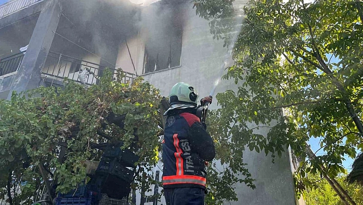 Malatya'da ev yangını