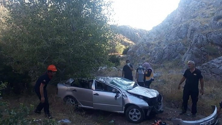 Malatya'da feci kaza: 1 polis öldü, 1 polis yaralandı