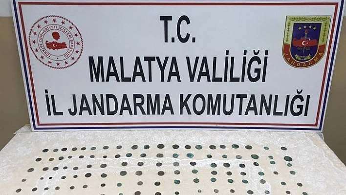 Malatya'da gümüş sikke ele geçirildi