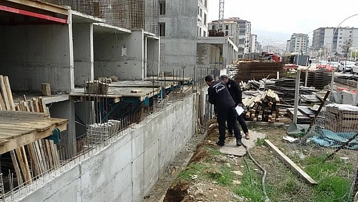 Malatya'da inşaat kazası: 1 yaralı