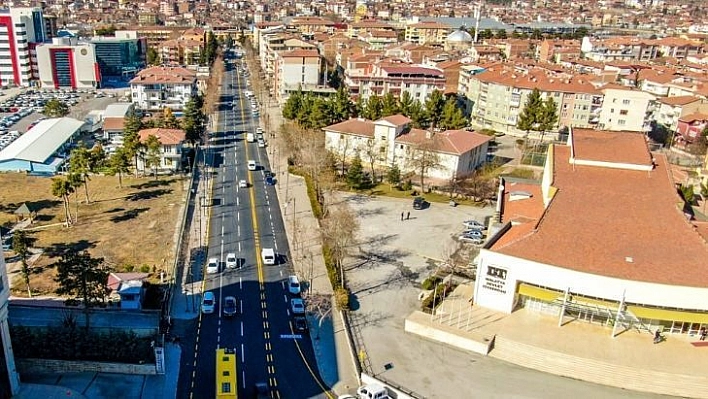 Malatya'da İstasyon Caddesi yenilendi