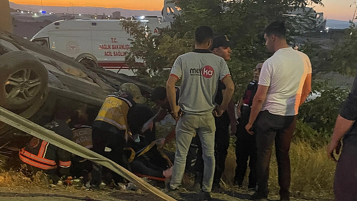Malatya'da kamyon ile otomobil çarpıştı: 2 yaralı
