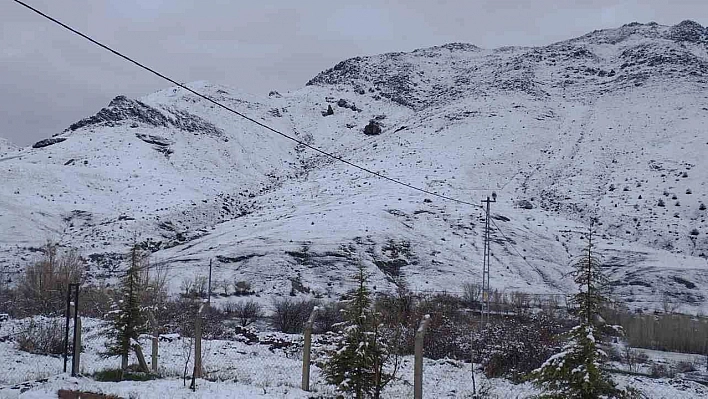 Malatya'da kar yağışı etkili oldu