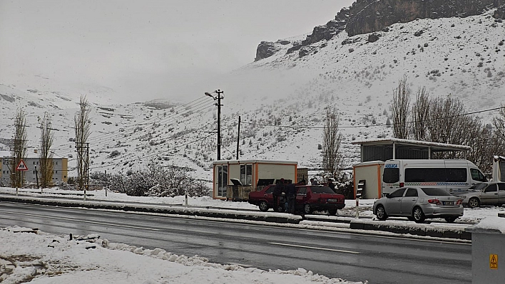 Malatya'da kar yağışı etkili oldu