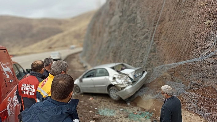 Malatya'da kaza: 1 yaralı