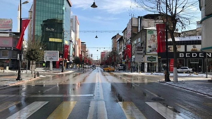 Malatya'da kısıtlama sessizliği