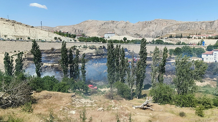 Malatya'da korkutan yangın