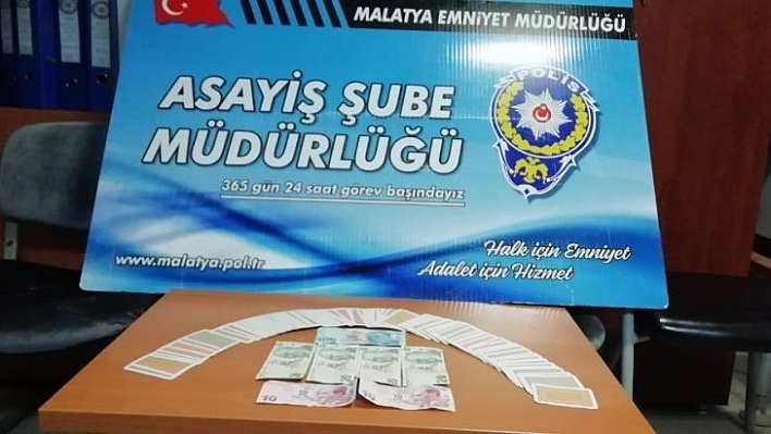 Malatya'da kumar baskını