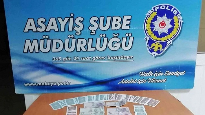 Malatya'da kumar baskını