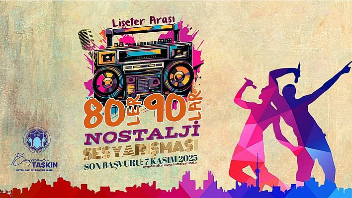 Malatya'da liseliler arasında 80'ler 90'lar nostalji ses yarışması başlıyor